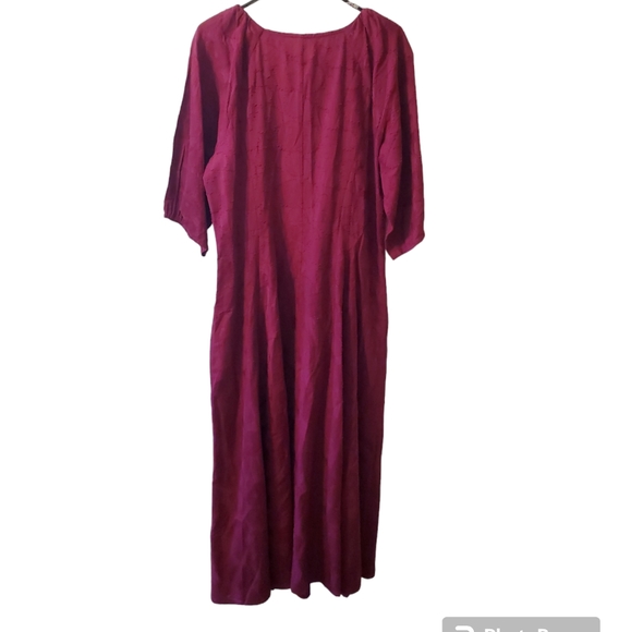 [10, 6] KATE SPADE BNWOT silk floral button up dress - Picture 4 of 6